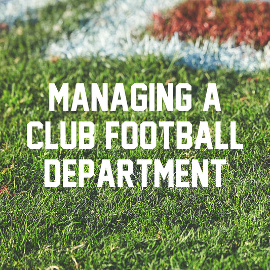 Professional Certificate Managing a Club Football Department