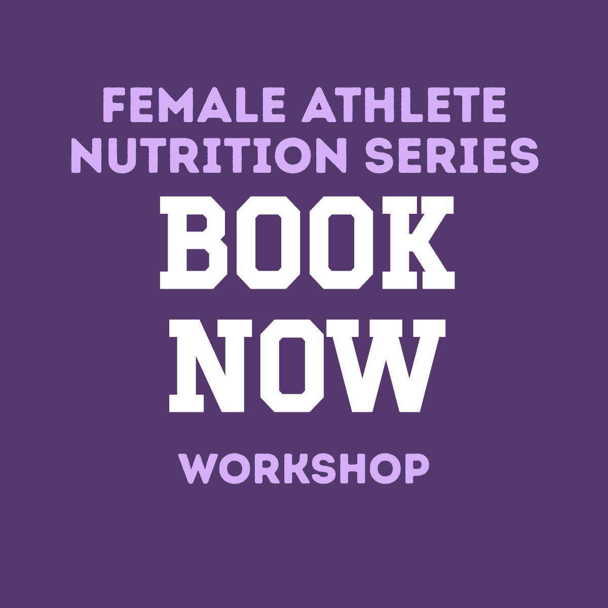 Fuelling for Training & Game Day Workshop