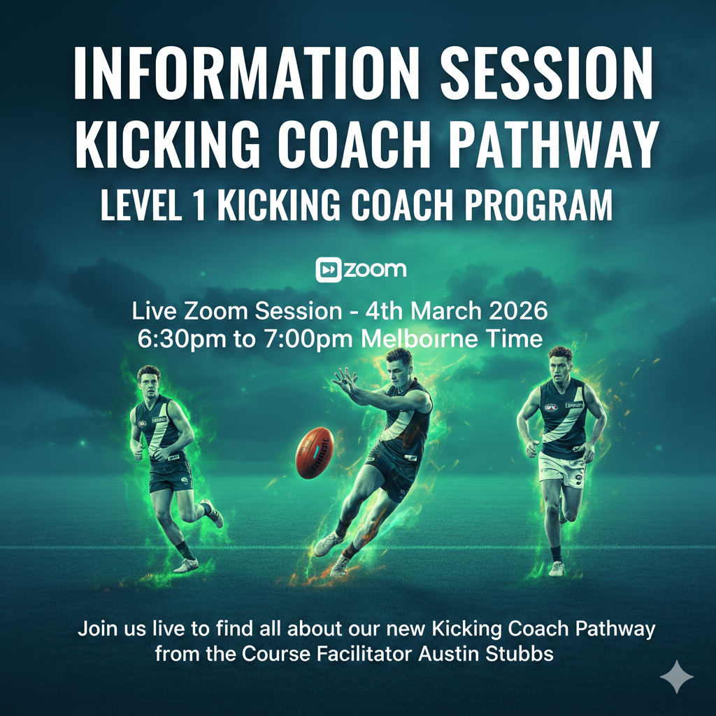 INFORMATION SESSION - THE KICKING COACH PROGRAM